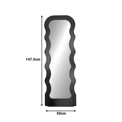 Καθρέπτης Spejo pakoworld λευκό PP 50x2.8x147.5εκ - Hippiehome.gr