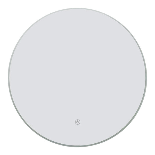 Καθρέπτης Led Lucox pakoworld pp-αλουμίνιο Φ60x3εκ - Hippiehome.gr