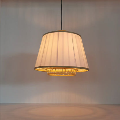 Φωτιστικό οροφής Torzo Inart Ε27 μπαμπού σε φυσική απόχρωση Φ40x32.5εκ - Hippiehome.gr