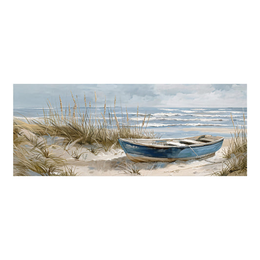 Πίνακας σε καμβά Barcu I Inart με πλαίσιο 150x3.5x60εκ - Hippiehome.gr