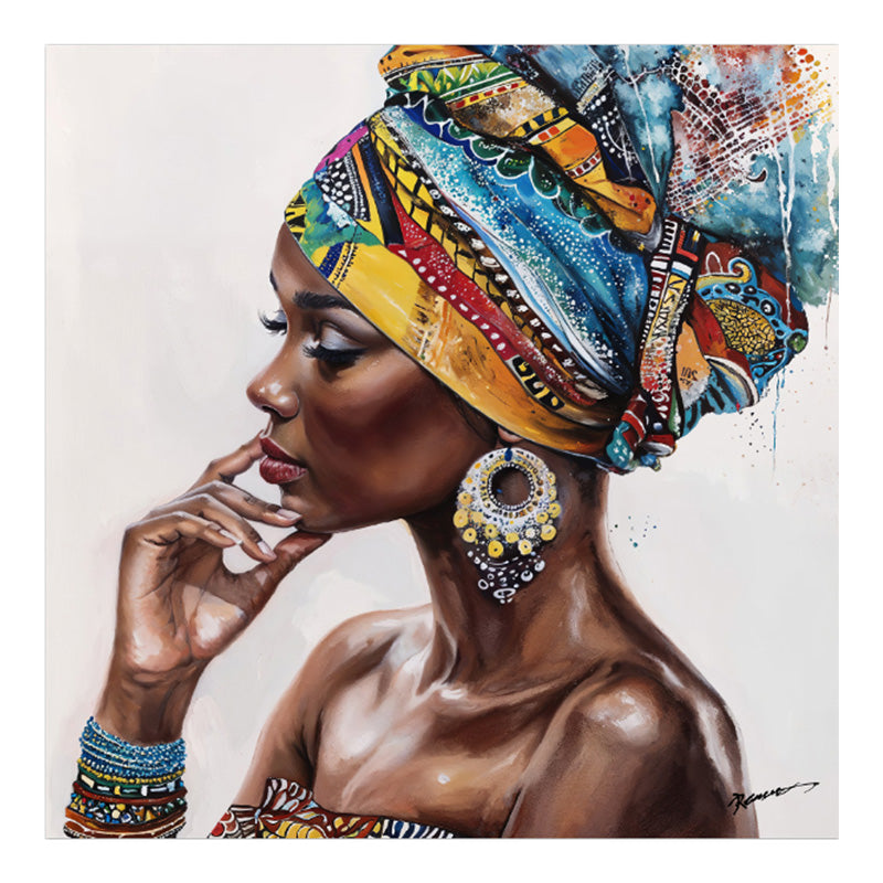 Πίνακας σε καμβά Jalo Ι 3D Inart με πλαίσιο 80x3.5x80εκ - Hippiehome.gr