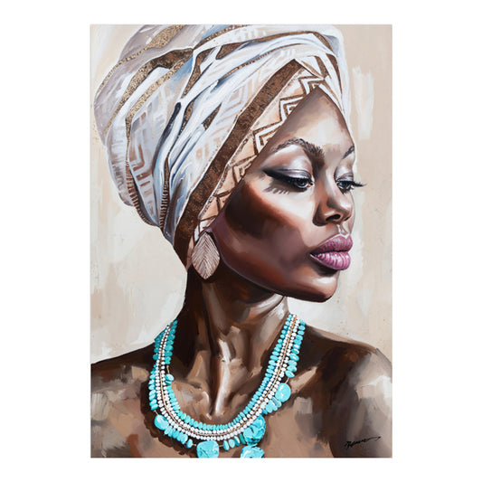 Πίνακας σε καμβά Zaira Inart με πλαίσιο 70x3.5x100εκ - Hippiehome.gr