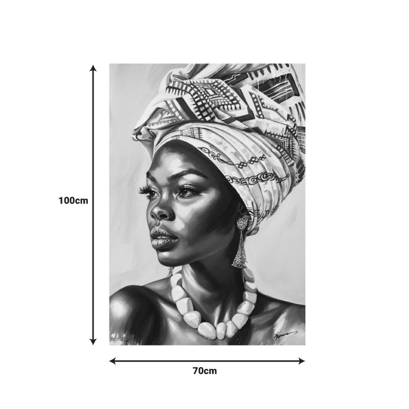 Πίνακας σε καμβά Zaira Ι Inart με πλαίσιο 70x3.5x100εκ - Hippiehome.gr