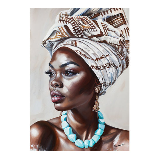 Πίνακας σε καμβά Zaira Ι Inart με πλαίσιο 70x3.5x100εκ - Hippiehome.gr