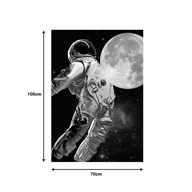 Πίνακας σε καμβά Mallo Ι 3D Inart με πλαίσιο 70x3.5x100εκ - Hippiehome.gr