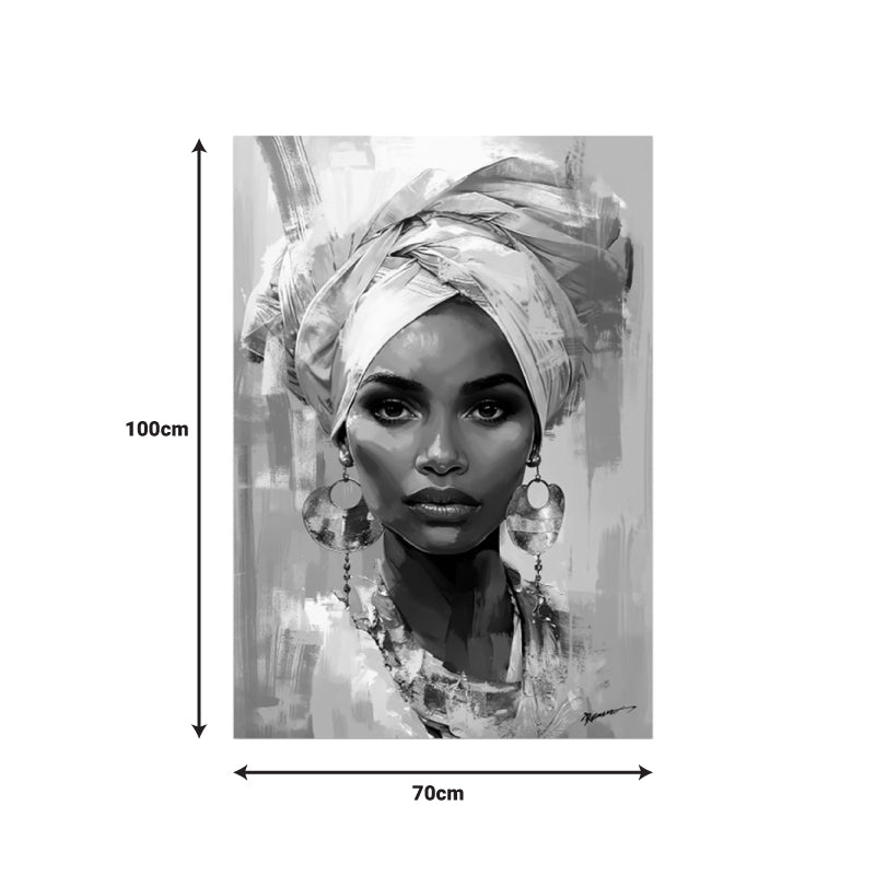 Πίνακας σε καμβά Gazel Inart 70x3.5x100εκ - Hippiehome.gr