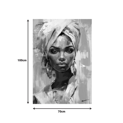 Πίνακας σε καμβά Gazel I Inart 70x3.5x100εκ - Hippiehome.gr