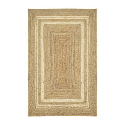 Χαλί Mazir Inart μπεζ-εκρού γιούτα 120x180x1εκ - Hippiehome.gr