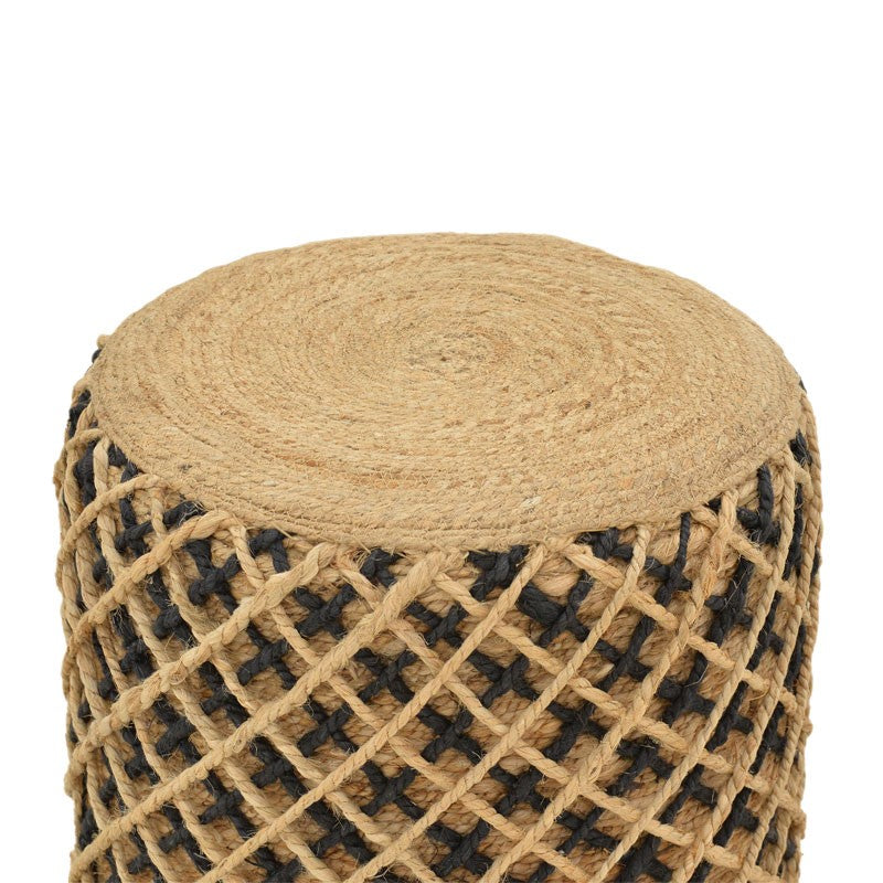 Nelly Inart stool natural 100% jute 40x40x40cm