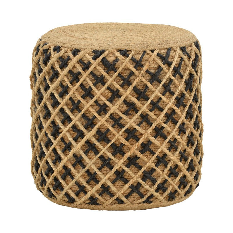 Nelly Inart stool natural 100% jute 40x40x40cm