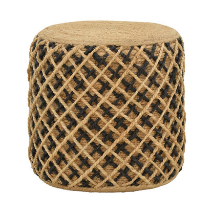 Nelly Inart stool natural 100% jute 40x40x40cm