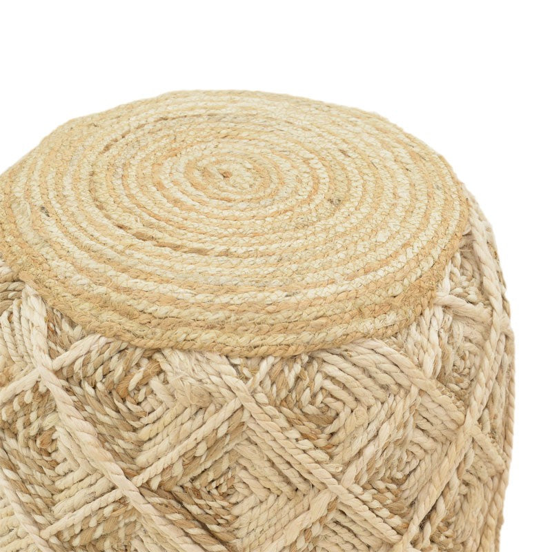 Yton Inart stool beige 100% jute 40x40x40cm