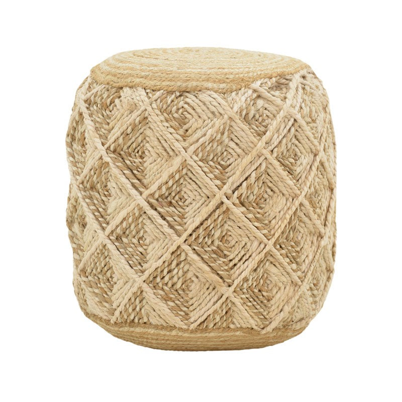 Yton Inart stool beige 100% jute 40x40x40cm