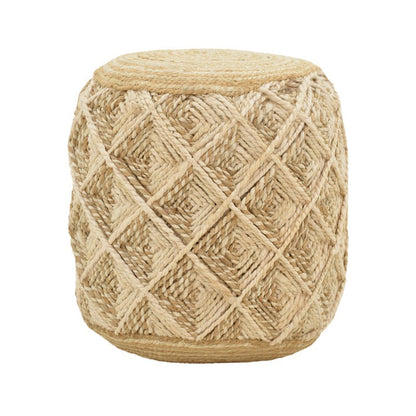 Yton Inart stool beige 100% jute 40x40x40cm