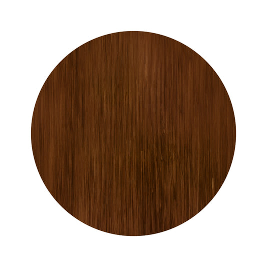 Επιφάνεια τραπεζιού Jedre pakoworld τ.Werzalit καρυδί Φ60εκ - Hippiehome.gr