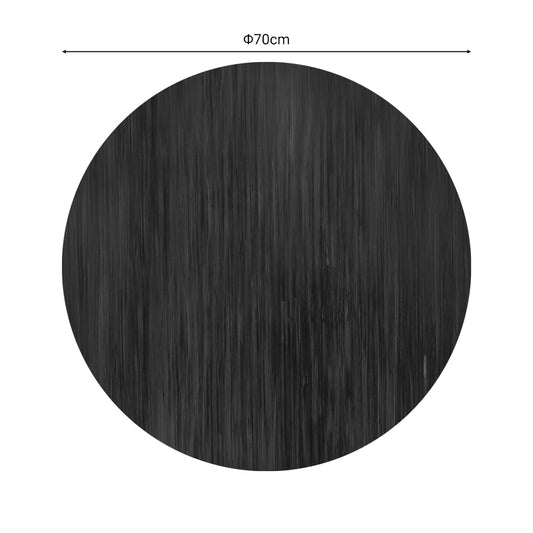 Επιφάνεια τραπεζιού Jedre pakoworld τ.Werzalit καρυδί Φ70εκ - Hippiehome.gr