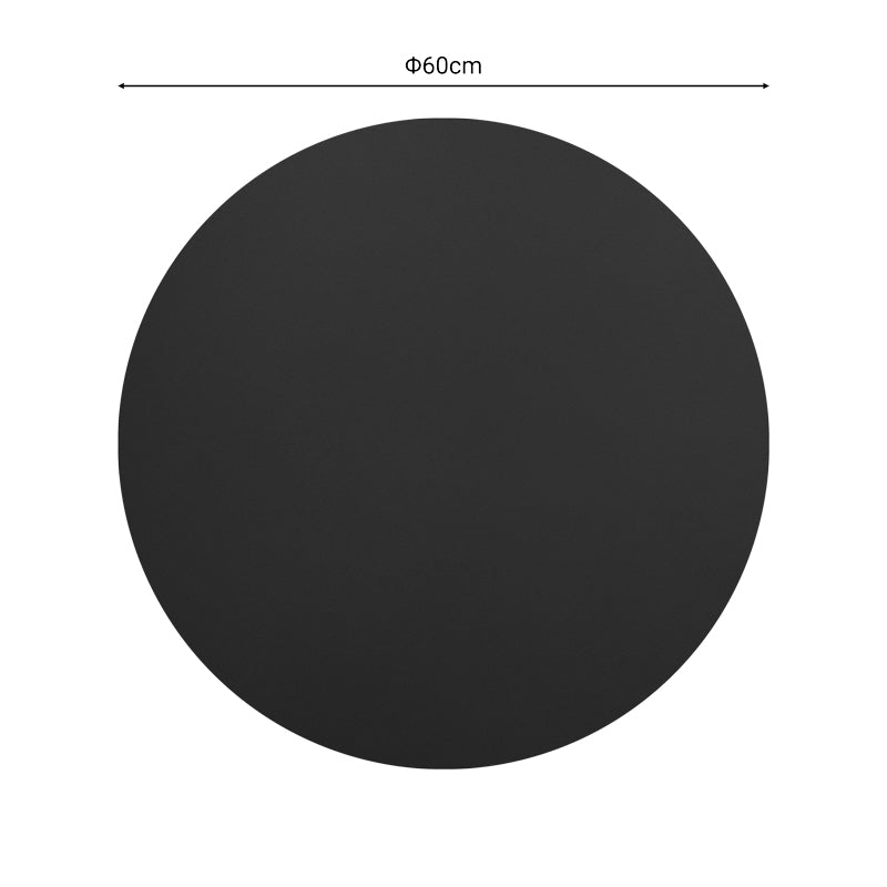 Επιφάνεια τραπεζιού Sensie pakoworld τ.Werzalit ανθρακί Φ60εκ - Hippiehome.gr