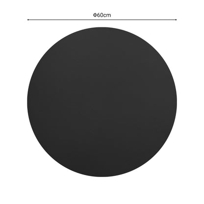 Επιφάνεια τραπεζιού Sensie pakoworld τ.Werzalit ανθρακί Φ60εκ - Hippiehome.gr