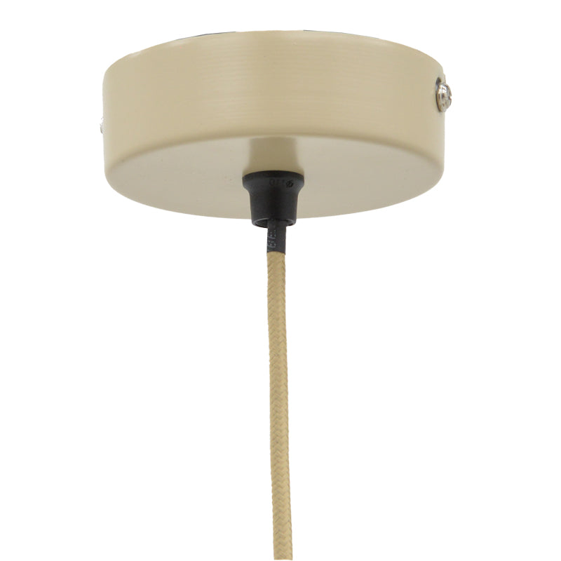 Ceiling lamp Amide Inart E27 natural Φ50x125cm