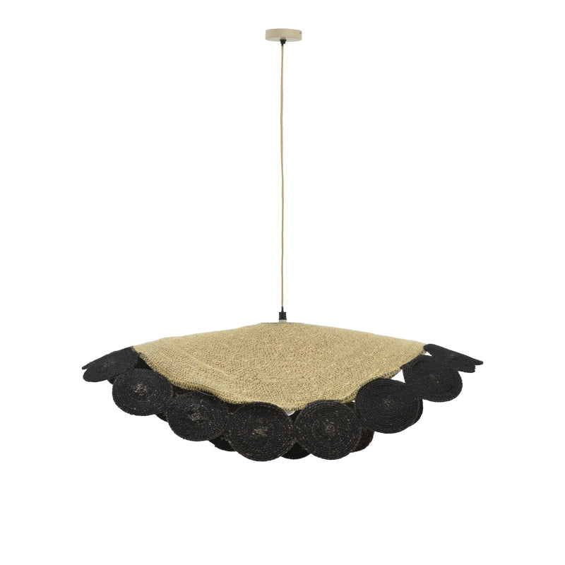 Ceiling lamp Kono Inart natural-black Φ70x100cm