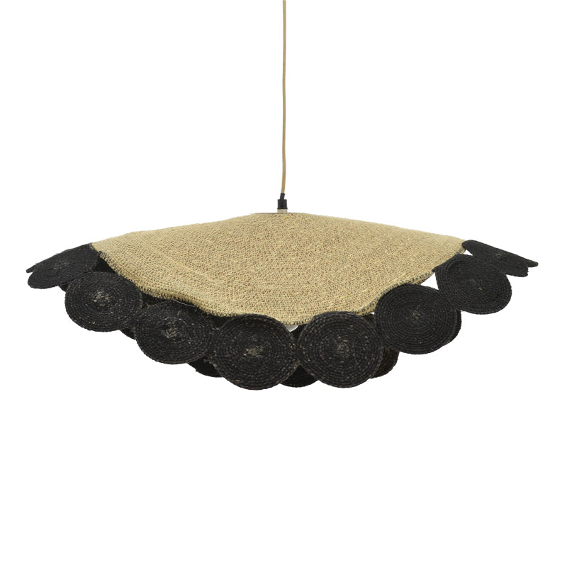 Ceiling lamp Kono Inart natural-black Φ70x100cm