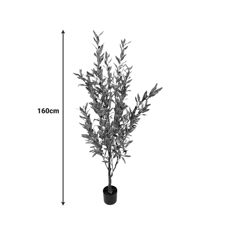 Διακοσμητικό φυτό Olive tree II σε γλάστρα Inart πράσινο pp Υ160εκ - Hippiehome.gr