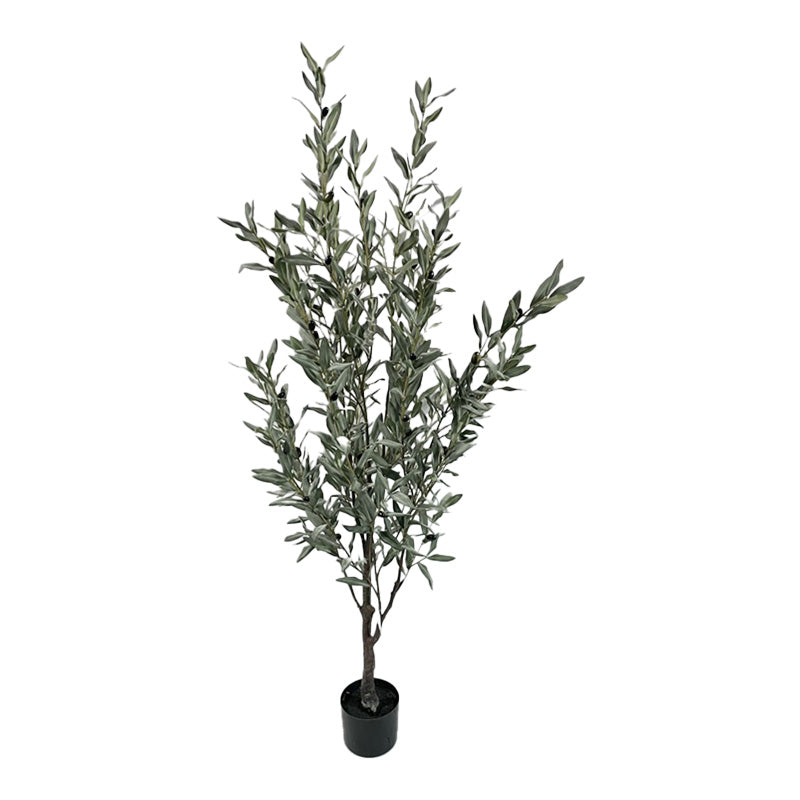 Διακοσμητικό φυτό Olive tree II σε γλάστρα Inart πράσινο pp Υ160εκ - Hippiehome.gr