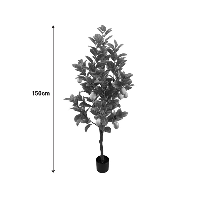Διακοσμητικό φυτό Lemon tree σε γλάστρα Inart πράσινο pp Υ150εκ - Hippiehome.gr