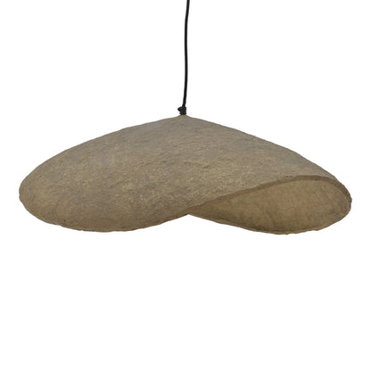 Ceiling lamp Lampi Inart gray press papier-metal 71x53x123cm