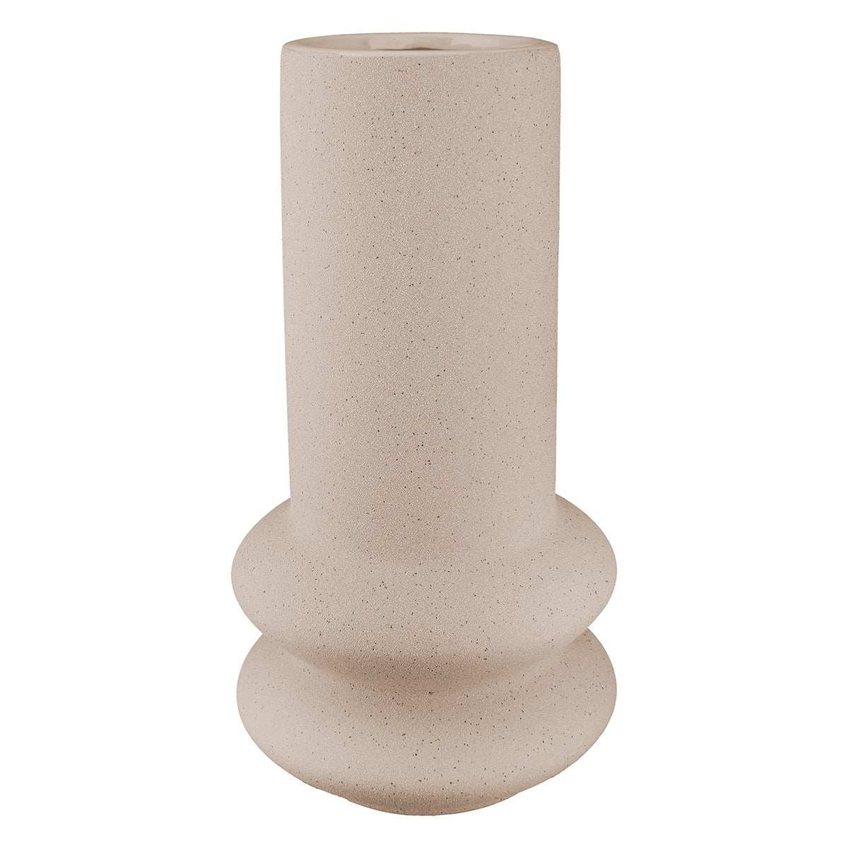 Βάζο "Radon" Κεραμικό Beige Γκρι PU Pcs. Assorted H. 245 cm D. 13 cm - Hippiehome.gr