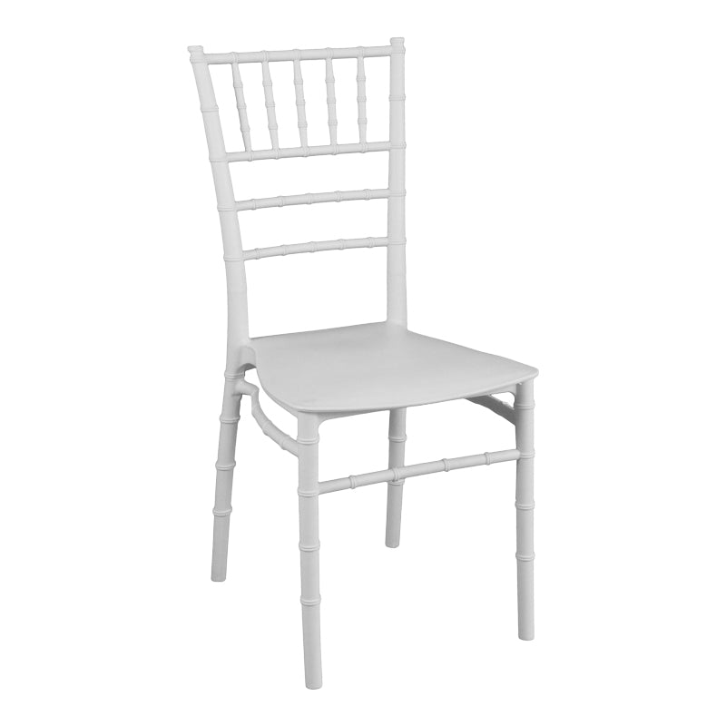 Καρέκλα Tiffany pakoworld pp σε λευκή απόχρωση 40x40x88εκ - Hippiehome.gr