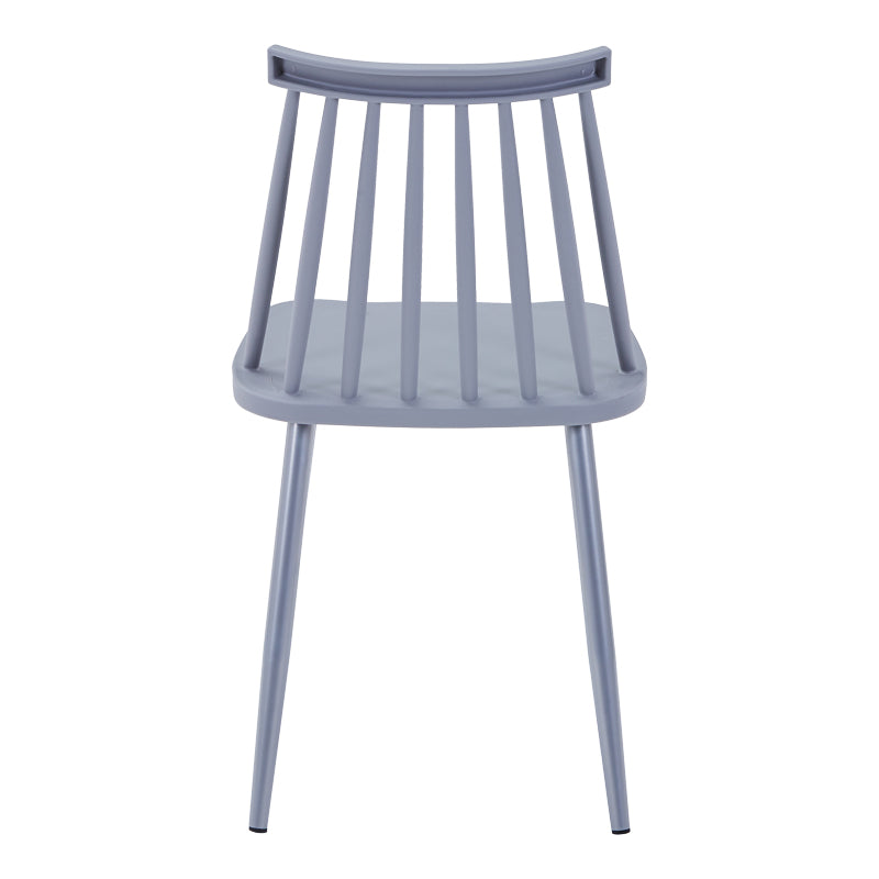 Καρέκλα Aurora I pakoworld pp σε γκρι απόχρωση-πόδι μεταλλικό γκρι 43x48x79εκ - Hippiehome.gr