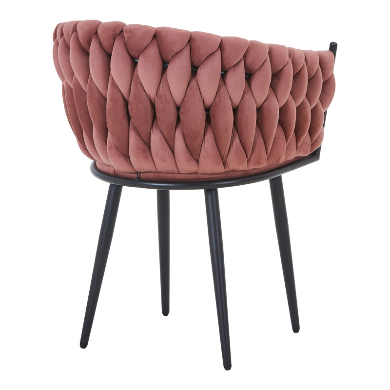 Πολυθρόνα Vivian pakoworld σάπιο μήλο βελούδο-πόδι μαύρο μέταλλο 61x55x80εκ - Hippiehome.gr