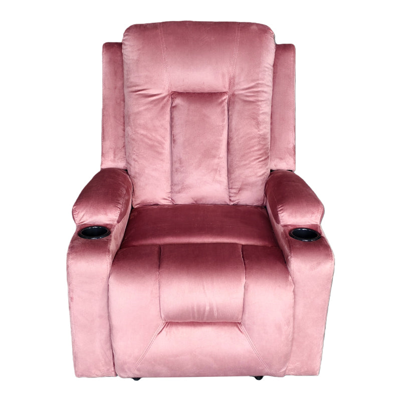 Πολυθρόνα relax Gessel pakoworld βελούδο σάπιο μήλο 80x90x98εκ - Hippiehome.gr