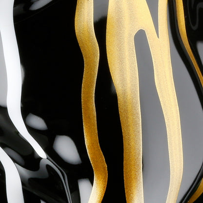 Figure Elephant Ceramic Black 12X8X19Cm 12X8X19Cm - Hippiehome.gr