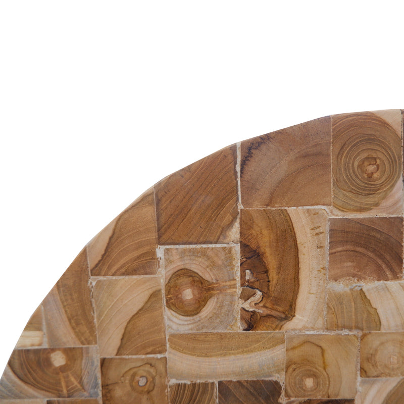 Διακοσμητικό τοίχου Sorendine pakoworld φυσικό ξύλο Φ60x4εκ - Hippiehome.gr