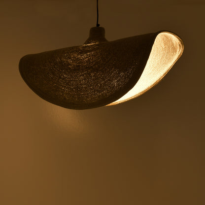 Ceiling lamp Acfen Inart matting in a natural shade Φ72x6cm