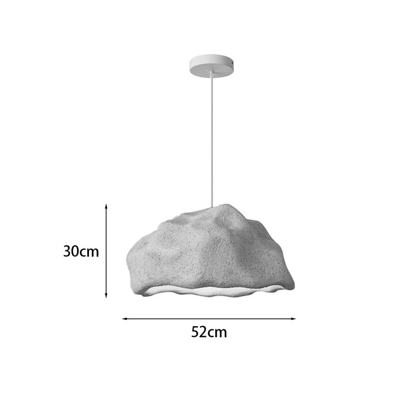 Φωτιστικό οροφής led Gkery pakoworld E27 ps λευκό Φ52x30εκ - Hippiehome.gr