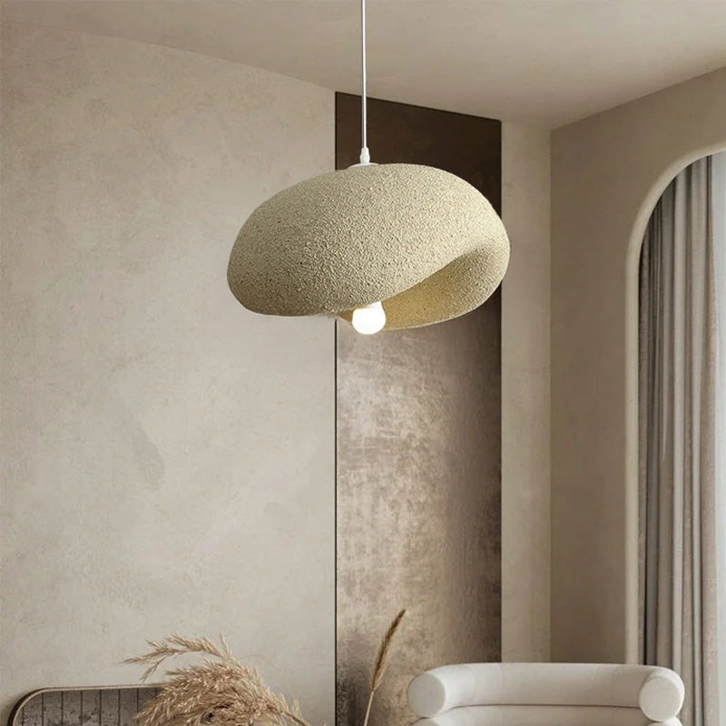Φωτιστικό οροφής led Ferecon pakoworld E27 ps μπεζ Φ45x25εκ - Hippiehome.gr