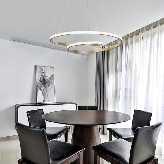 Φωτιστικό οροφής Rexon pakoworld led μέταλλο χρυσό Φ49x12εκ - Hippiehome.gr