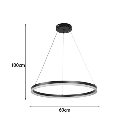 Φωτιστικό οροφής Nebrian pakoworld led μέταλλο μαύρο Φ60x15εκ - Hippiehome.gr