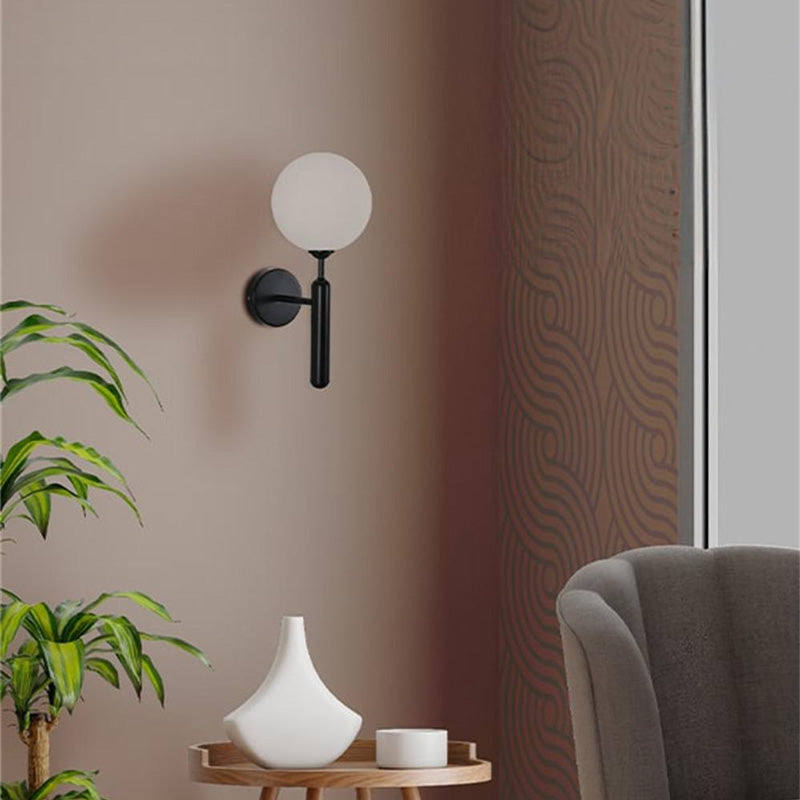 Φωτιστικό τοίχου-απλίκα Genka pakoworld G9 μέταλλο μαύρο-λευκο 15x23x34εκ - Hippiehome.gr