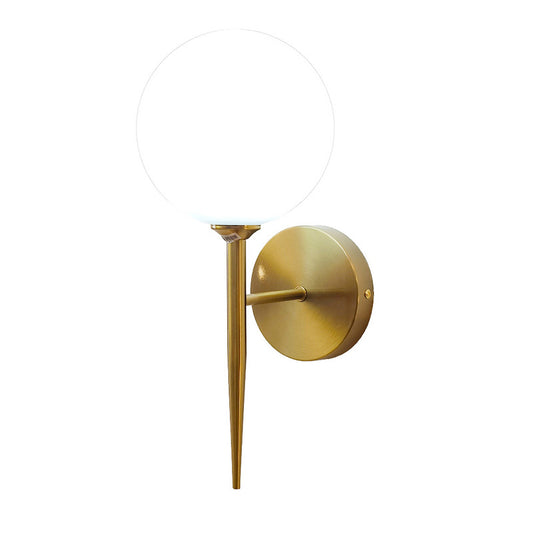 Φωτιστικό τοίχου-απλίκα Kerlibin pakoworld G9 μέταλλο χρυσο-λευκο 13x18x34εκ - Hippiehome.gr