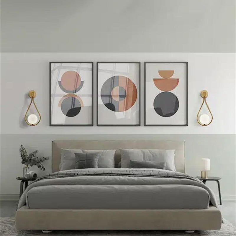 Φωτιστικό τοίχου-απλίκα Teary pakoworld G9 μέταλλο χρυσό-λευκό 16x12x37εκ - Hippiehome.gr