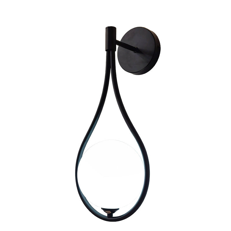 Φωτιστικό τοίχου-απλίκα Teary pakoworld G9 μέταλλο μαύρο-λευκο 16x12x37εκ - Hippiehome.gr