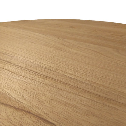 Τραπεζαρία Inca-Kenda I pakoworld σετ 5τεμ σε φυσική-μπεζ απόχρωση Φ80x75εκ - Hippiehome.gr