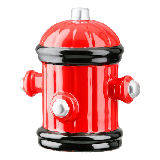 Διακοσμητικό Κουμπαράς Κρουνός ArteLibre Κόκκινο/Μαύρο Κεραμικό 15x12x16cm - Hippiehome.gr