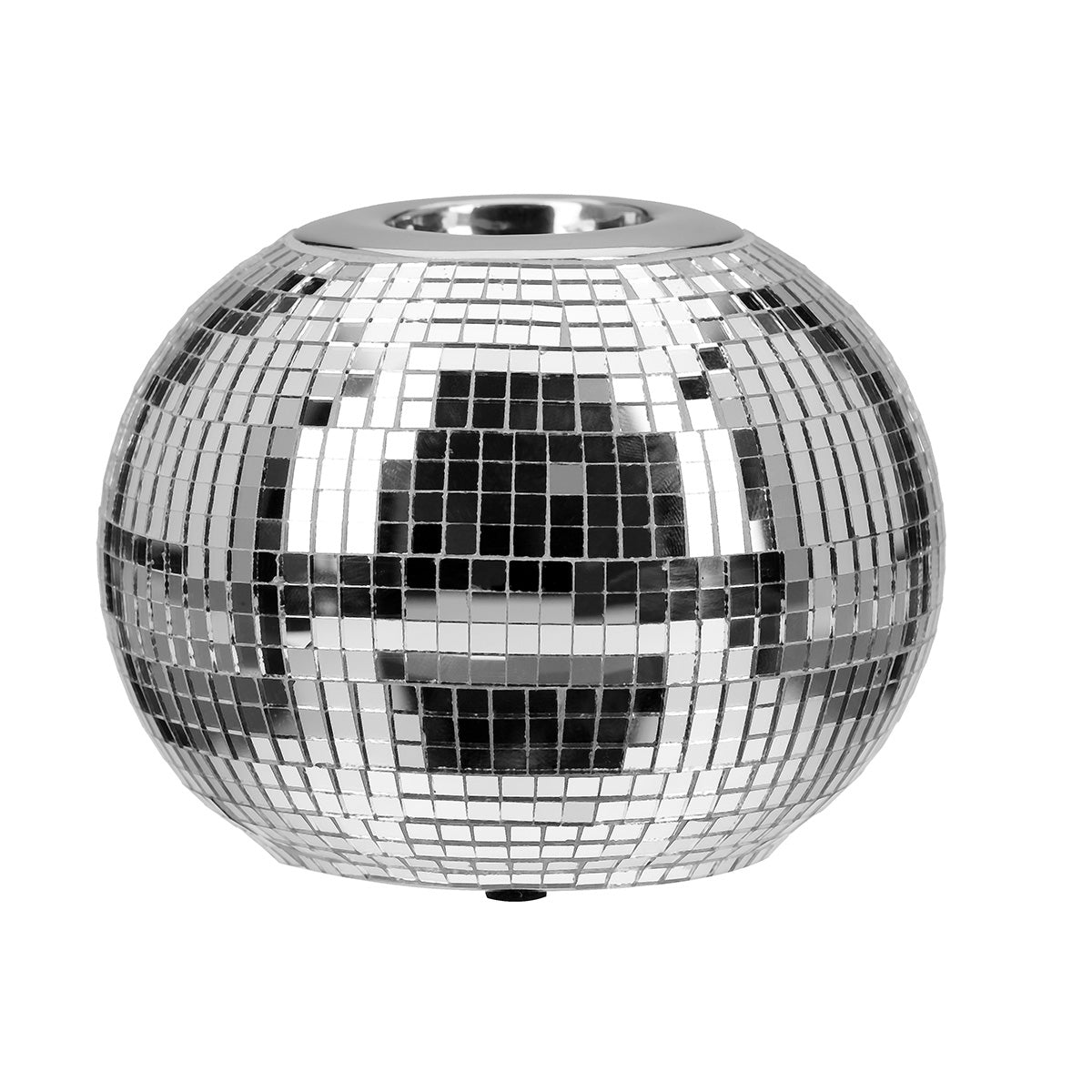 Ρεσώ Θήκη Ball "Disco" Κεραμικό Ασημένιο PU 4 H. 85 cm D. 10 cm - Hippiehome.gr