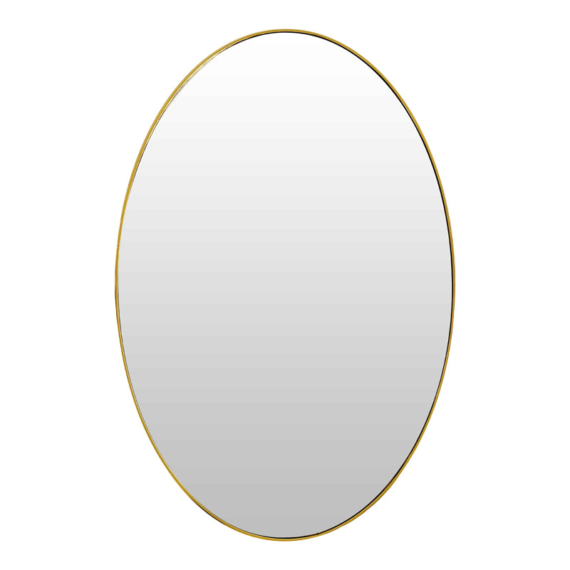 Eggo Inart mirror in golden shade 61x40.6x0.9cm