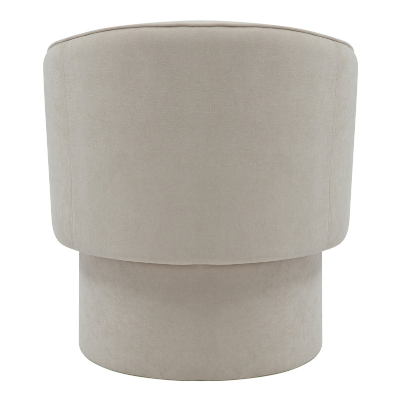 Πολυθρόνα Playmob pakoworld ύφασμα σε μπεζ απόχρωση 69x65x79εκ - Hippiehome.gr